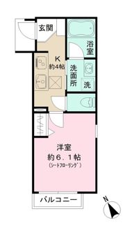 レジアス調布の間取り画像