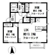 ノースソシアの間取り画像