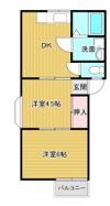 エミィハイツの間取り画像