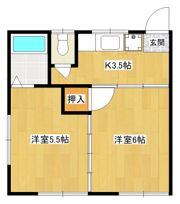 アーバン東の間取り画像