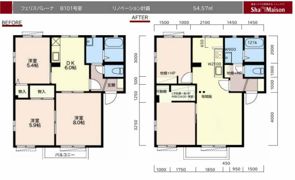 フェリスバレーナ Bの間取り画像