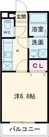 アムール こずえの間取り画像