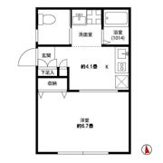 アムール リベラの間取り画像