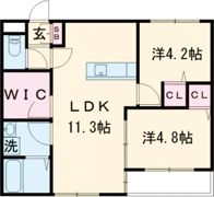L-bloom御井の間取り画像