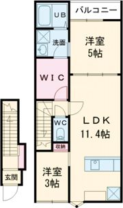 L-bloom東櫛原の間取り画像