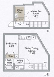 LiveFlat高田馬場の間取り画像