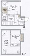 LiveFlat高田馬場の間取り画像