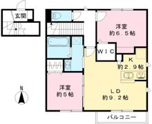 La Lumiere Bの間取り画像