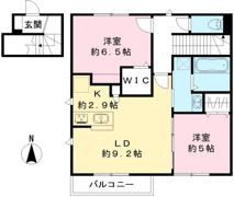 La Lumiere Bの間取り画像