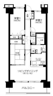 グローリオ志村ハウスの間取り画像