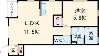 パルマローザ今片の間取り画像