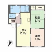 レジデンス21 Dの間取り画像