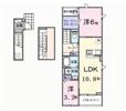 フラワーハイツ壱番館の間取り画像