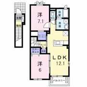 ジャン プレッソ Bの間取り画像