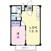 シティハイツ中美の間取り画像