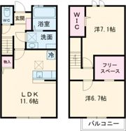 MAISONETTE LAND 上野の間取り画像