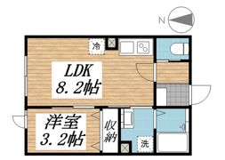 Ligere尾久の間取り画像