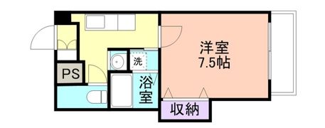 ヴィラ千代マンションの間取り画像