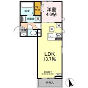 スカイハイ天神町の間取り画像