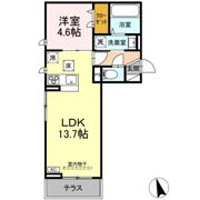 スカイハイ天神町の間取り画像