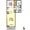 スカイハイ天神町の間取り画像