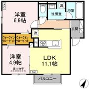 RESUA南大通の間取り画像