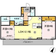 Serenvita Matsushiro(ｾﾚｳｨｰﾀ ﾏﾂｼﾛ)の間取り画像