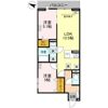 Noble raffiner上小町の間取り画像