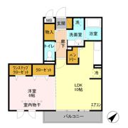 サザンボヌールの間取り画像