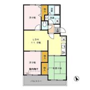 ヴァンベール神山 Ⅱの間取り画像