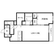 OA FLAT御立東IIの間取り画像