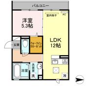 シリウス B棟の間取り画像