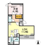 D Paina 中野島Ⅱの間取り画像