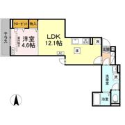 D Paina 中野島Ⅱの間取り画像