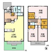 プレシャス Aの間取り画像