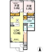 サンサリーレの間取り画像