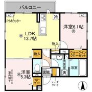 GRAMM東小野堀町WESTの間取り画像