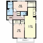 MastTown川崎西 Aの間取り画像