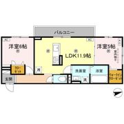 エムフルージュの間取り画像