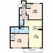 ベル フィオーレ Bの間取り画像