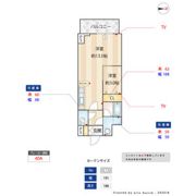 ディアコート白川の間取り画像