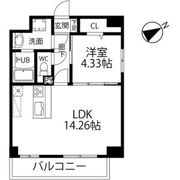 ウルフィエスタ徳川(旧 GRAN DUKE徳川)の間取り画像