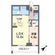 CLASSEUM連坊IIIの間取り画像