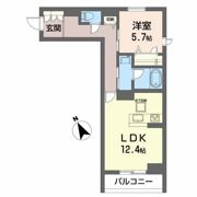 レアリゼ長町の間取り画像