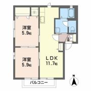 ルミエールIIIの間取り画像