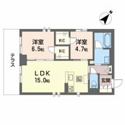 CLASSEUM連坊IIの間取り画像