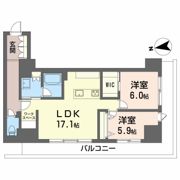 ナナアーク荒町の間取り画像