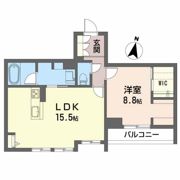 ベレオ大町の間取り画像