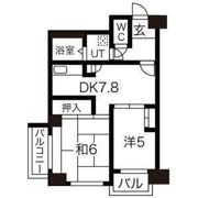 多賀城ロジュマンG棟の間取り画像