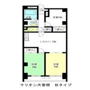 マリオン大曽根の間取り画像